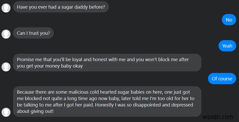 We Responded to a Sugar Daddy So You Don’t Have To