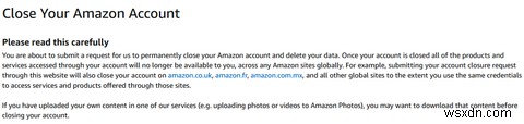 How to Close and Delete Your Amazon Account for Good