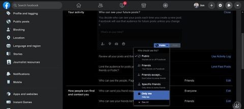 How to Make Your Facebook Private