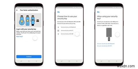 Facebook Now Supports 2FA Security Keys on Android and iOS