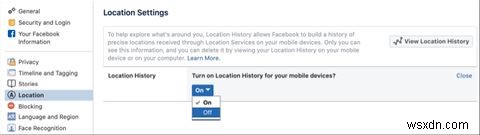 How to View and Delete Your Location History on Facebook