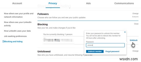 How to Block Someone on LinkedIn