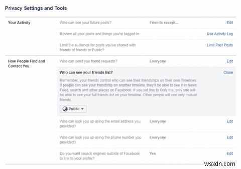 How to Hide Friends on Facebook