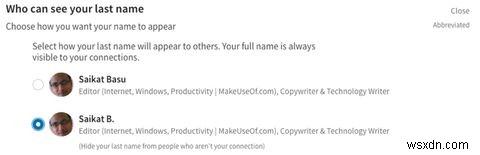 How to Hide Your Last Name on LinkedIn