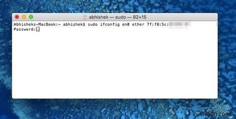 How to Change Your Macs MAC Address (and Why)