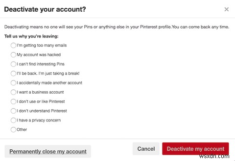 How to Deactivate (or Delete) Your Pinterest Account