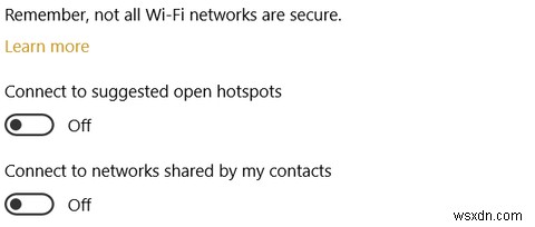 Does Windows 10s WiFi Sense Feature Represent a Security Risk?