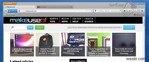 SurfEasy Private Browser: Portable USB VPN-Enabled Browser On A Card [Giveaway]