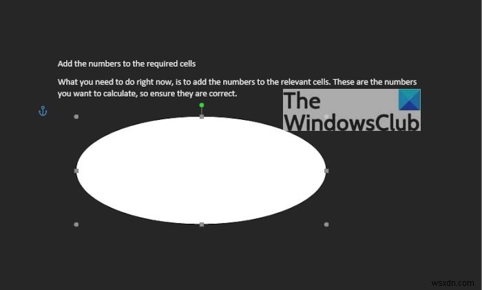 How to insert Text in Circle OR Circle Text in Microsoft Word