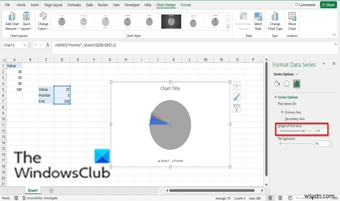 How to create a Gauge Chart in Excel