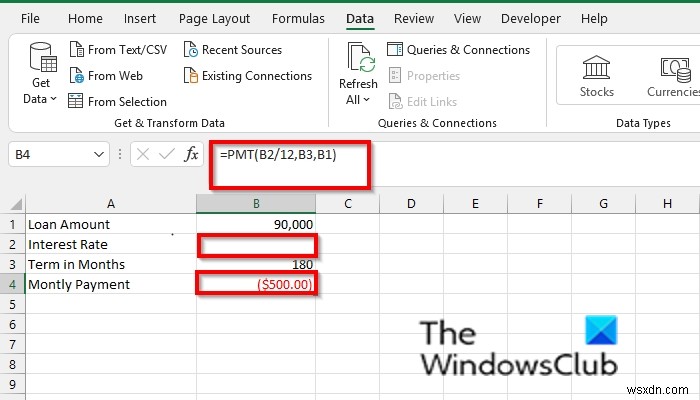 How to use Goal Seek in Excel