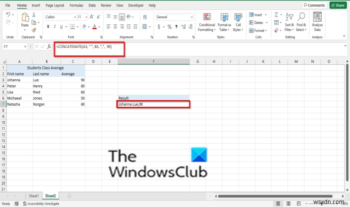 How to use Concatenate in Excel to improve data formatting