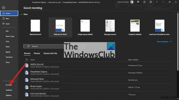 Why is my Word document black with white text?