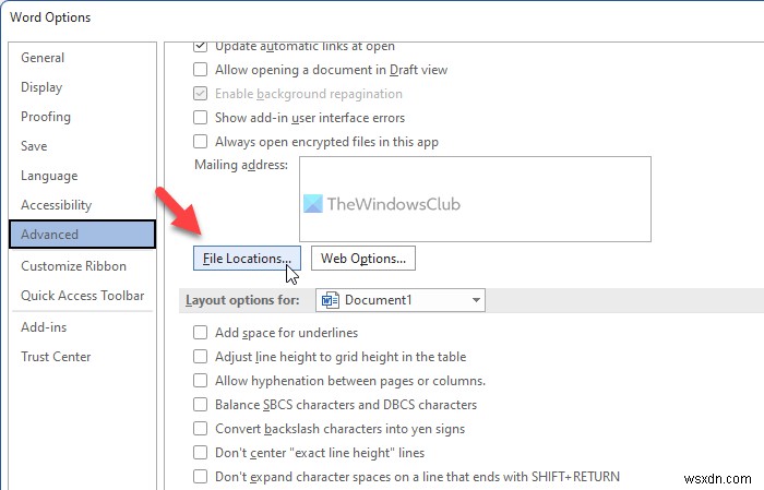How to change the Startup folder of Word