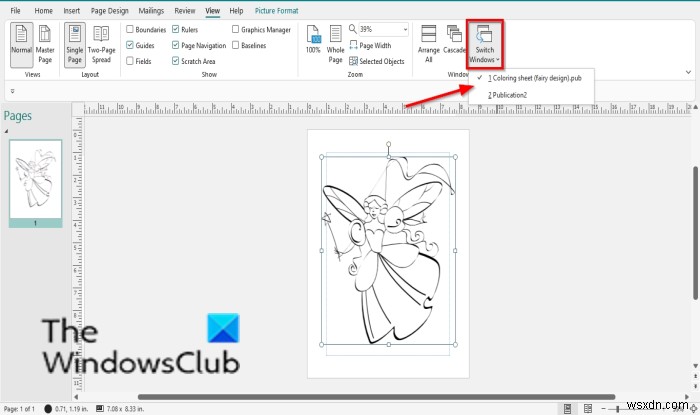 How to rearrange Pages in Microsoft Publisher