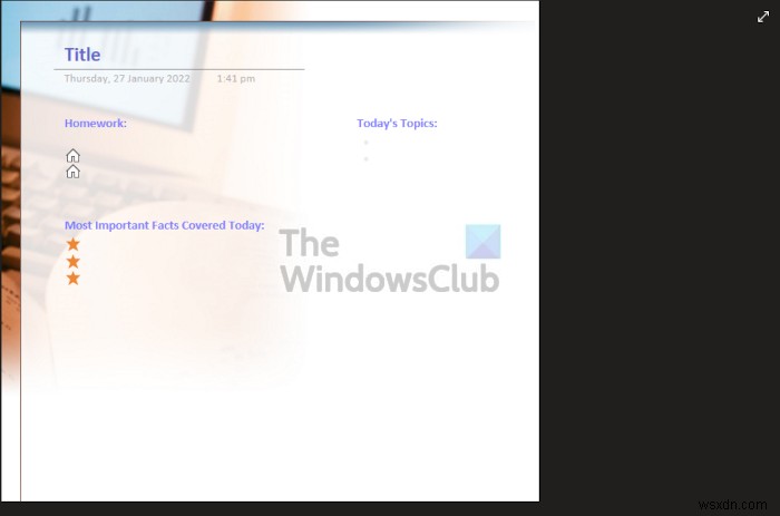 Best free OneNote Templates for Students