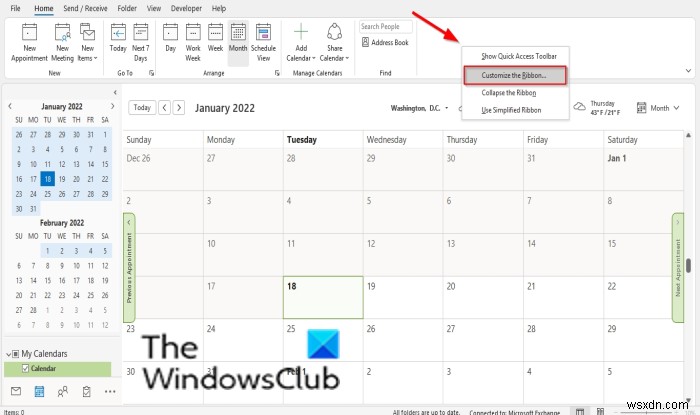 How to open Journal folders in Outlook
