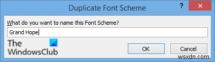 How to apply Font Schemes in Publisher