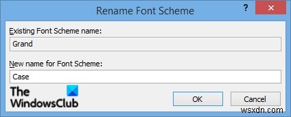 How to apply Font Schemes in Publisher