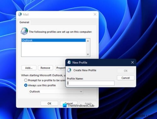 You won’t be able to receive mail from a current mailbox Outlook error