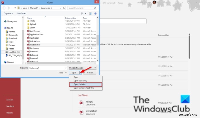 How to set a Password on an Access Database