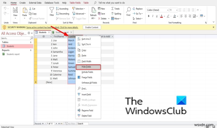 How to Hide or Unhide Fields and Rulers in Microsoft Access