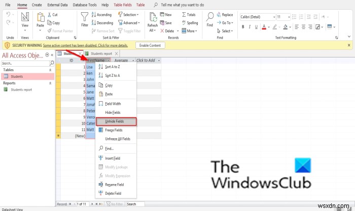 How to Hide or Unhide Fields and Rulers in Microsoft Access