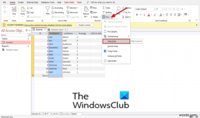 How to Hide or Unhide Fields and Rulers in Microsoft Access