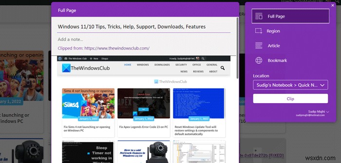 How to use OneNote for Students