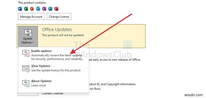 Stuck at Updating Office, Please wait a moment
