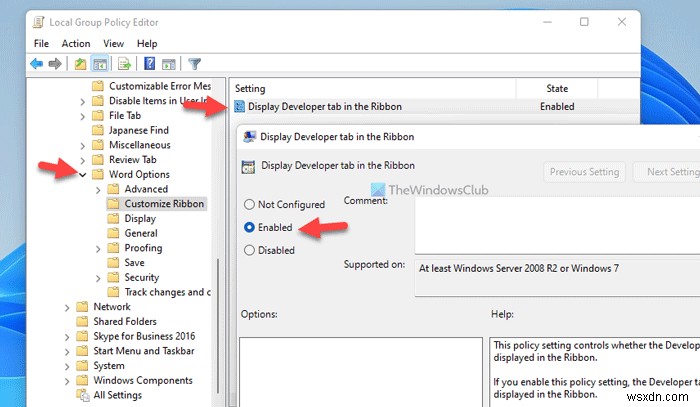 How to add Developer tab in Word and Excel Office programs
