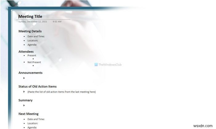 Free OneNote Templates for Project Management & Planners