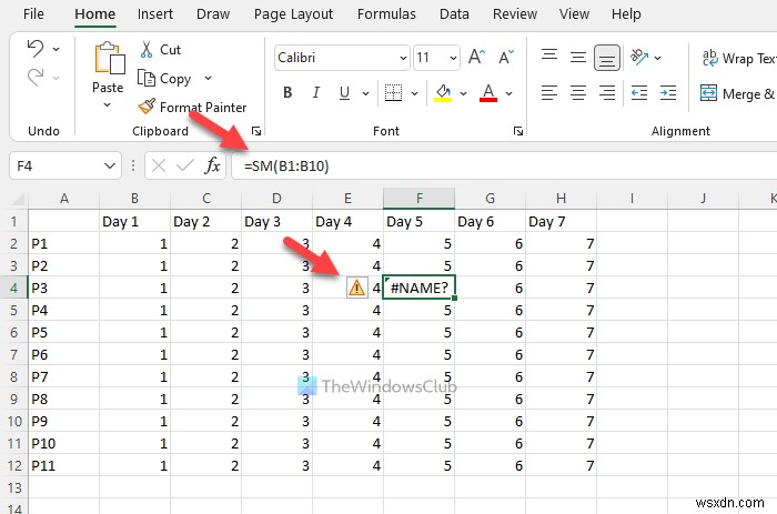 Excel ran out of resources while attempting to calculate one or more formulas