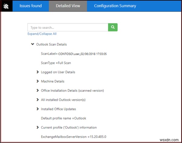 Use Advanced Diagnostics in Microsoft Support and Recovery Assistant to fix Outlook issues