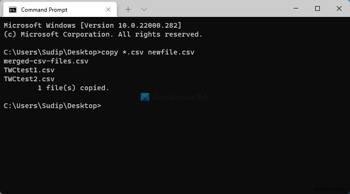 How to merge multiple CSV files into one Excel workbook
