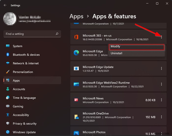 This action couldn’t be performed because Office encountered an error