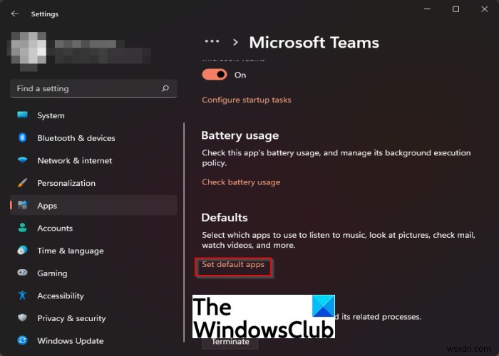 Microsoft Teams cannot open files in Desktop app in Windows 11