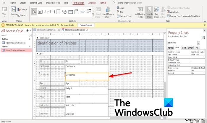 How to add Images to Microsoft Access Form