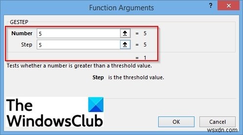 How to use the GSTEP function in Microsoft Excel