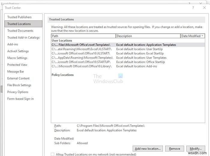 Microsoft Office has identified a potential security concern