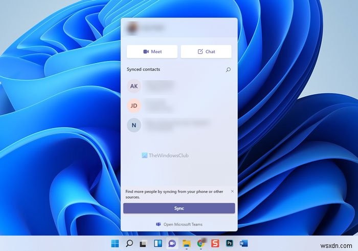 How to use Chat from Windows 11 Taskbar