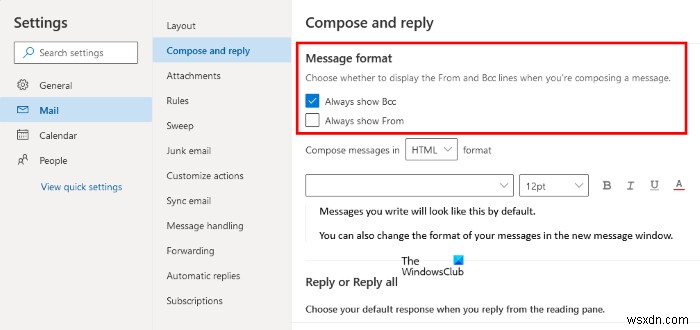 How to Hide or Show BCC field in Outlook