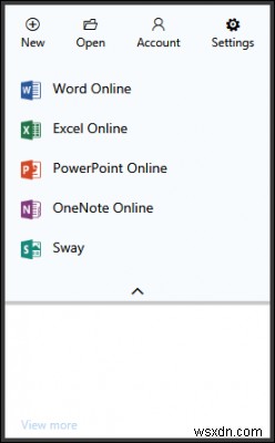 Create Office documents on Edge and Chrome using Office Online extension