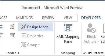 How to create a custom fillable form in Word