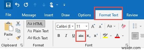How to insert Horizontal Line in Outlook email messages