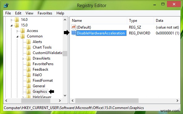 How to turn off Hardware Graphics Acceleration in Microsoft Office