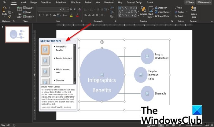 How to insert Infographics in PowerPoint?