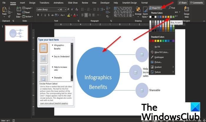 How to insert Infographics in PowerPoint?