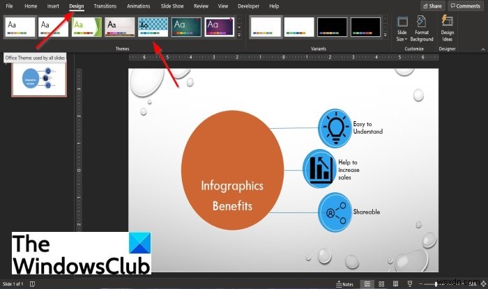 How to insert Infographics in PowerPoint?