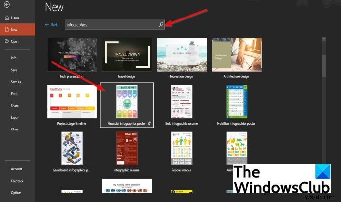 How to insert Infographics in PowerPoint?